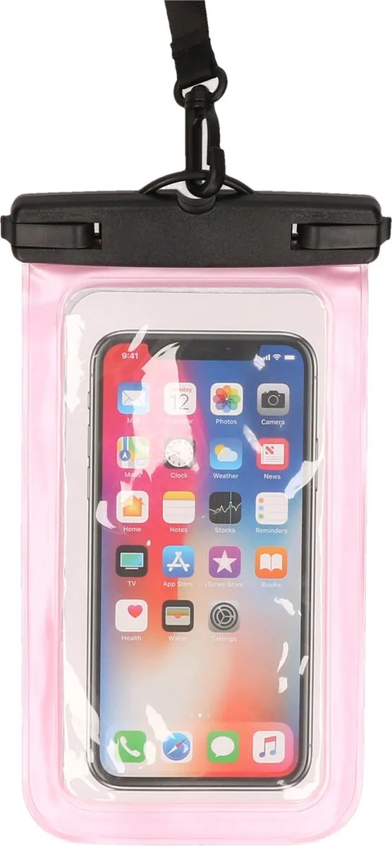 Bellatio Design Waterdicht Telefoonhoesje Roze