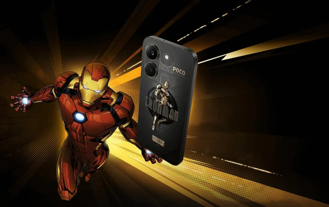 Xiaomi POCO X8 Pro Iron Man Editie 512GB - Goud