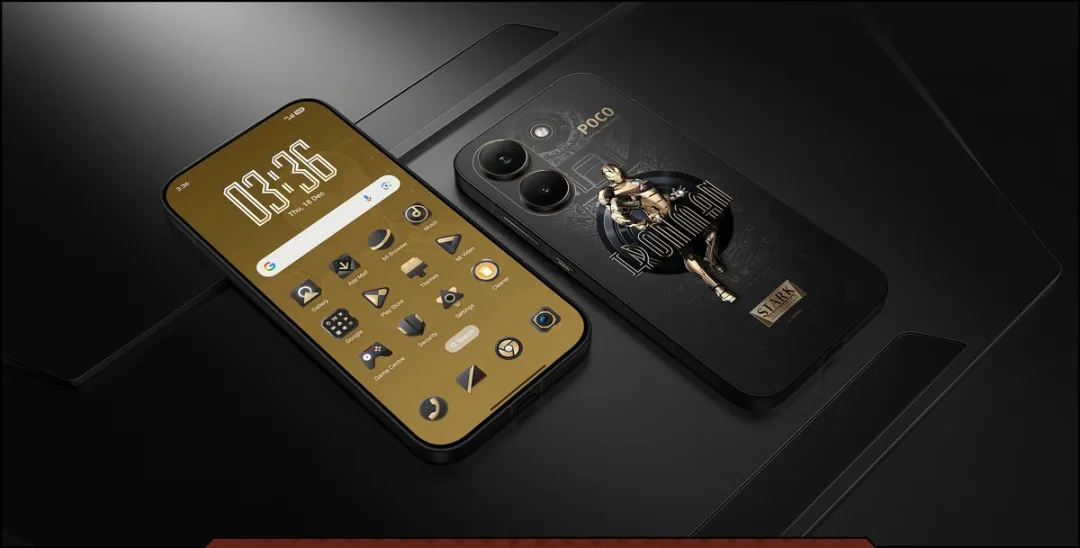 Xiaomi POCO X8 Pro Iron Man Editie 512GB - Goud