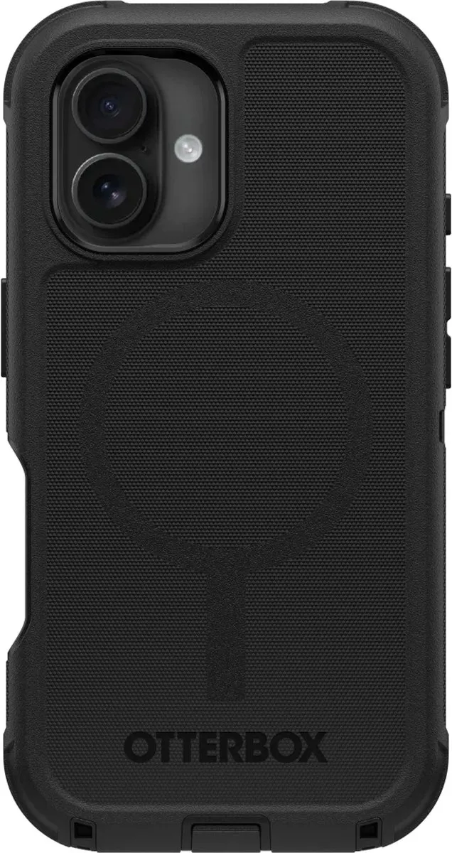 OtterBox Defender Hoesje iPhone 16 - Zwart