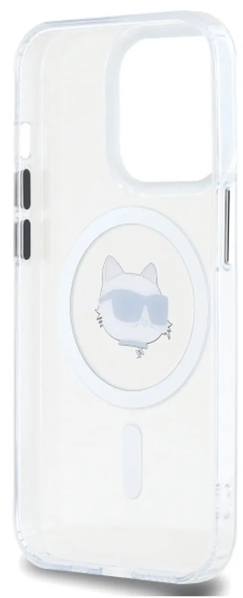 Karl Lagerfeld Hoesje KLHMP13LHL-SCHH iPhone 13 Pro 6.1" - Transparent