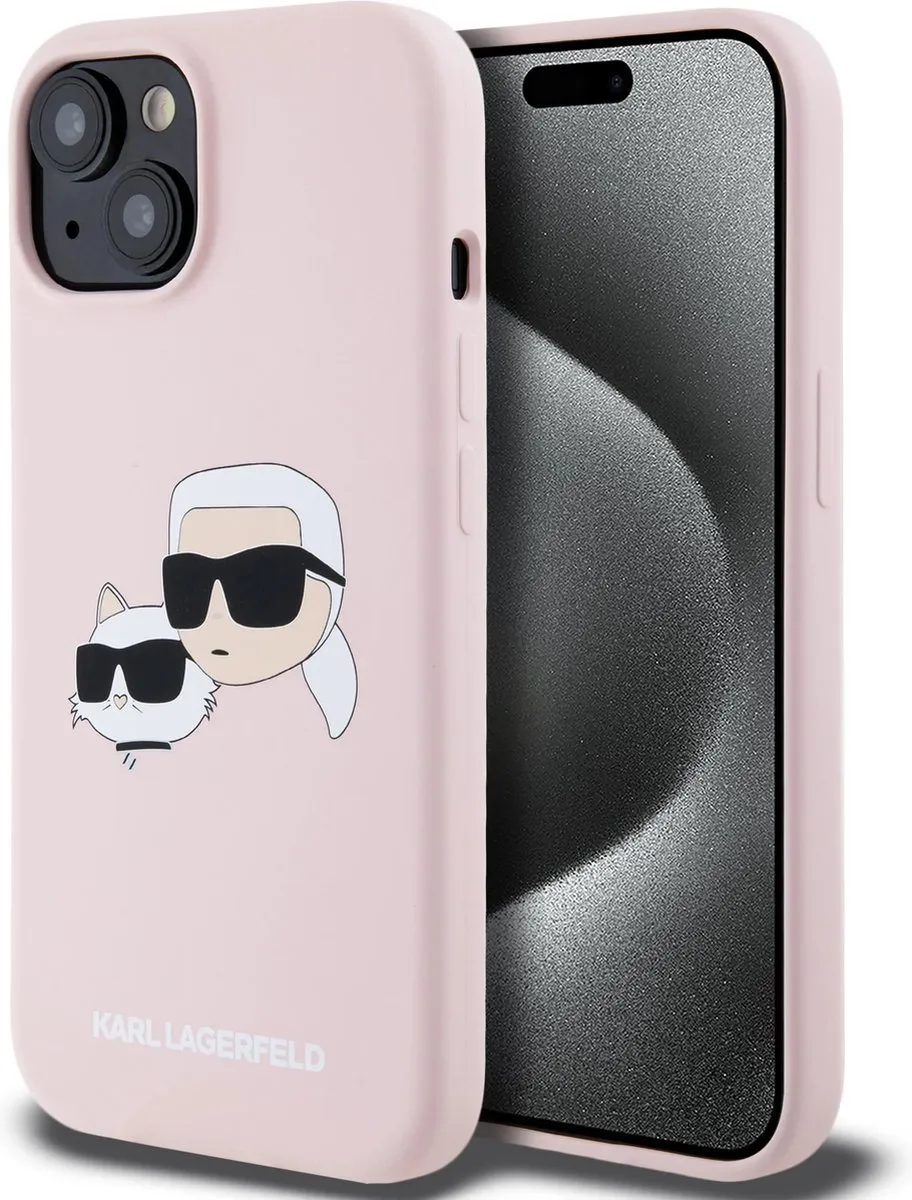 Karl Lagerfeld iPhone 15 Backcover Hoesje