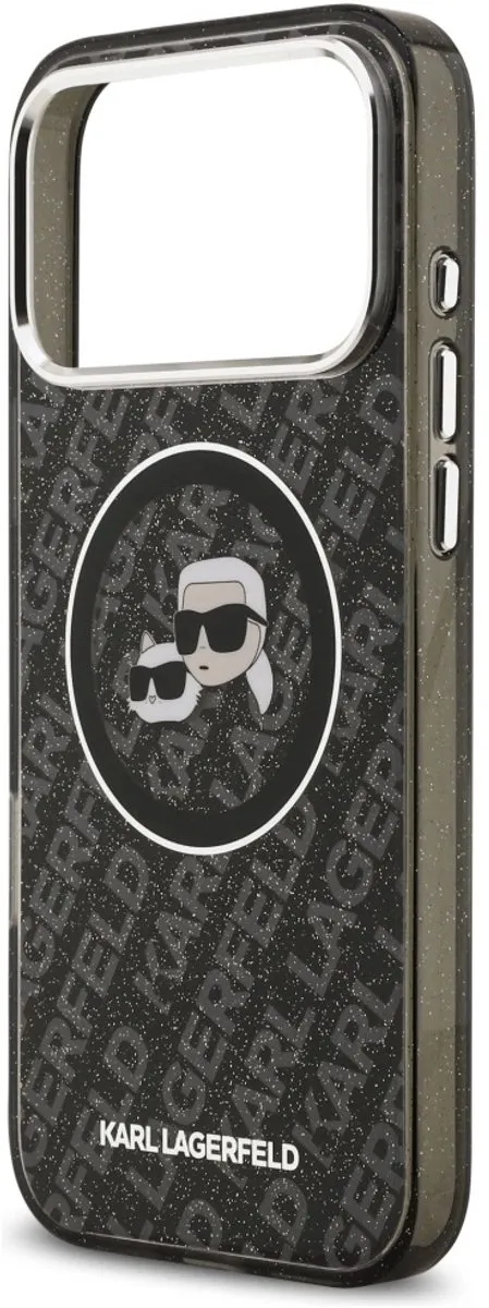 Karl Lagerfeld iPhone 17 Pro Max Hoesje - Magsafe - Zwart - afbeelding 6 van 6