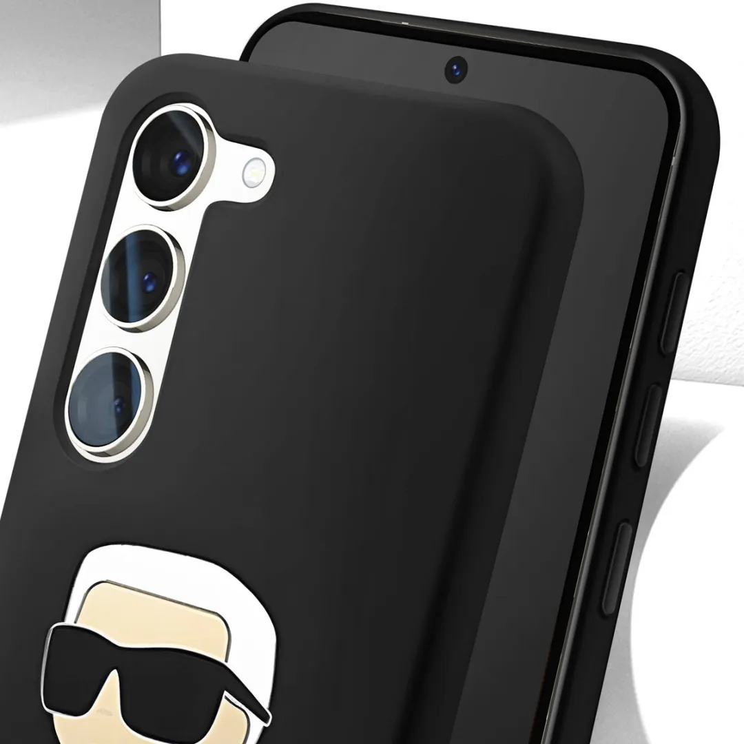 Karl Lagerfeld Hoesje Samsung Galaxy S23 Plus - Zwart