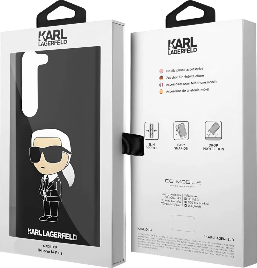Karl Lagerfeld Hoesje Samsung Galaxy S23 Plus
