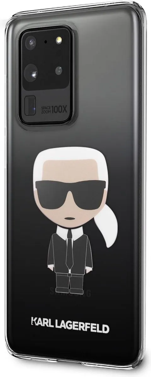 Karl Lagerfeld KLHCS69TRDFKBK Hoesje - Samsung Galaxy S20 Ultra - Zwart