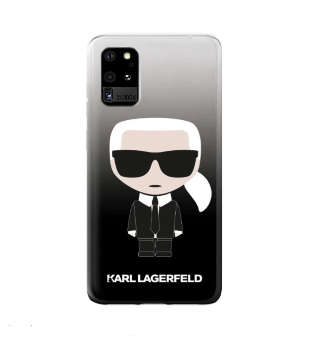 Karl Lagerfeld KLHCS69TRDFKBK Hoesje - Samsung Galaxy S20 Ultra - Zwart