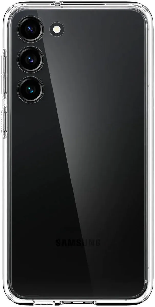 Spigen Galaxy S23 Plus Crystal Hybrid Hoesje - Transparant