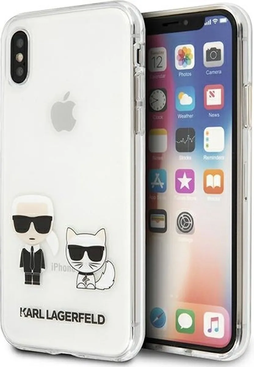 Karl Lagerfeld KLHCI65CKTR iPhone Xs Max Hoesje