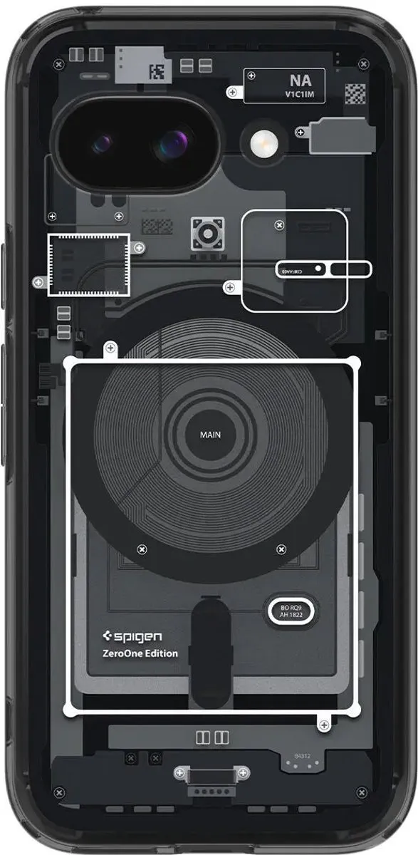 Spigen Ultra Hybrid Hoes Google Pixel 9a - Zwart