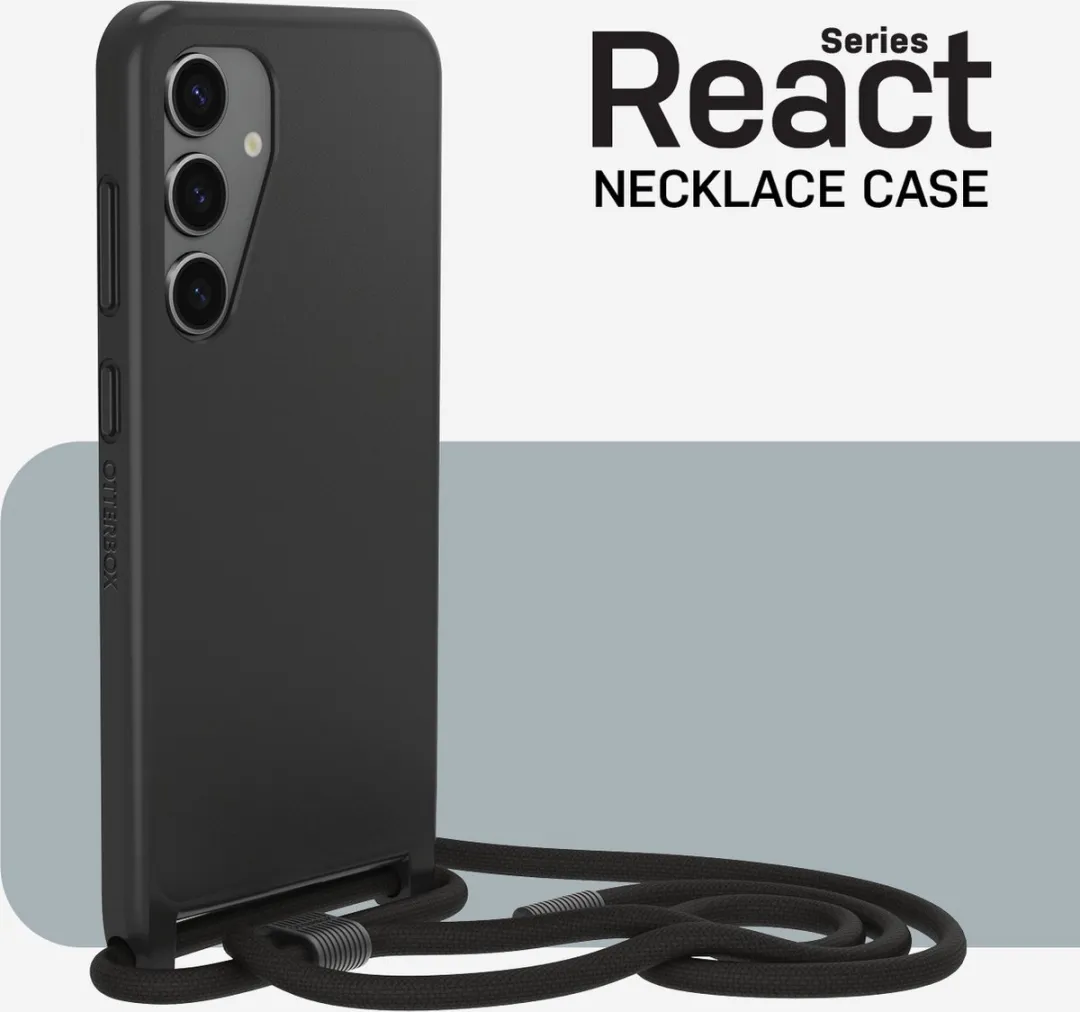 OtterBox React Necklace 77-94733 - Samsung Galaxy S24 - Zwart