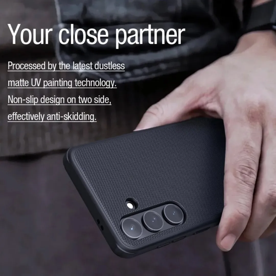 Nillkin Frosted Shield Back Cover - Samsung Galaxy S24 Plus - Zwart