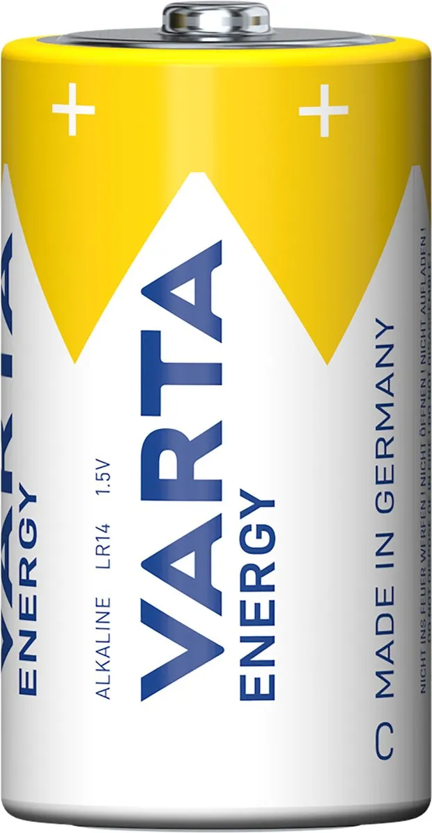 Varta Energy LR14 C Alkaline Batterij - 2 Stuks - afbeelding 2 van 3