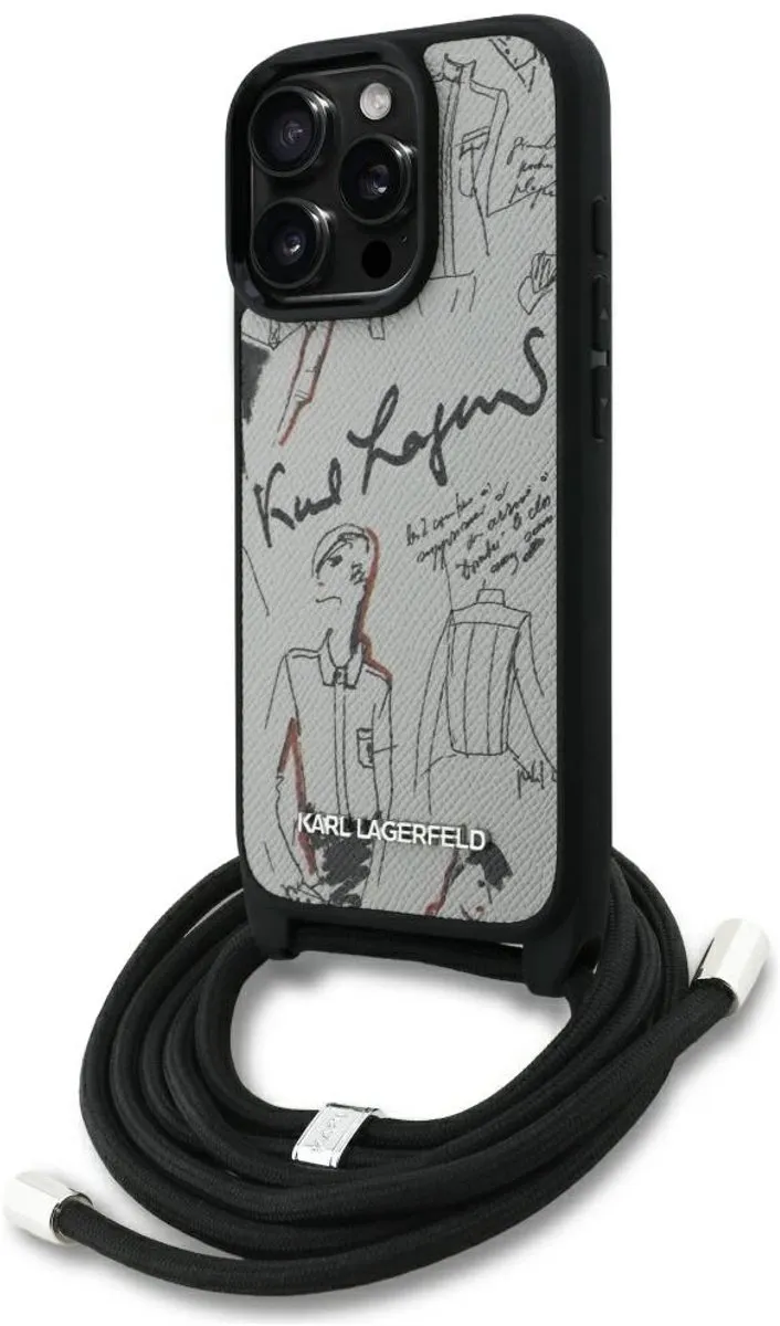 Karl Lagerfeld Crossbody Hoes iPhone 16 Pro Max