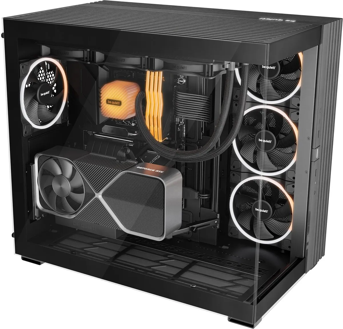 be quiet! LIGHT BASE 900 DX Behuizing - Zwart