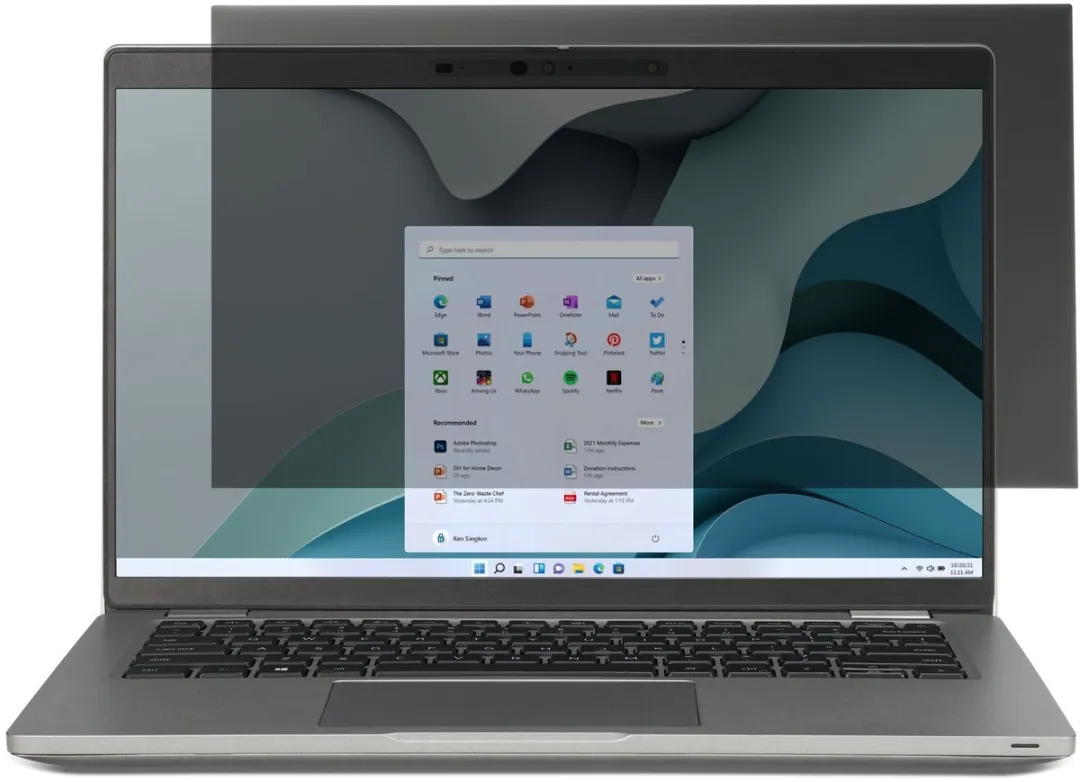 Kensington EQ140A169E Privacy Scherm 14" - Zwart