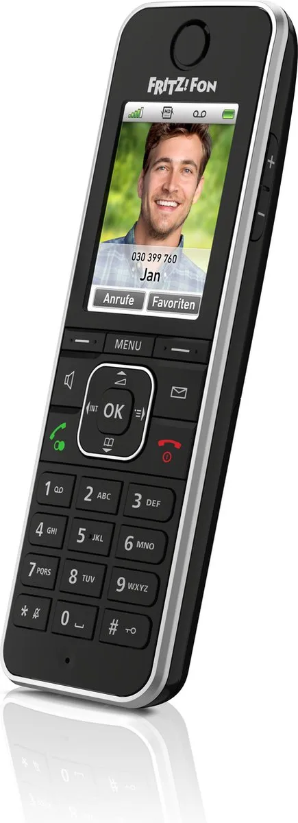 AVM FRITZ!Fon C6 DECT-telefoon 1000mAh - Zwart