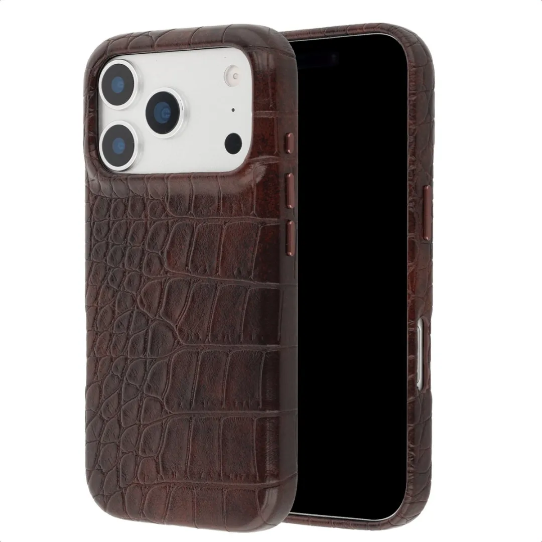 Selencia Croco Backcover iPhone 17 Pro Max