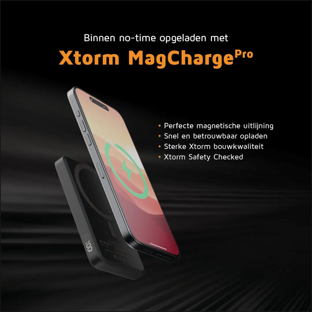 Xtorm Magsafe Powerbank FS5W051 5000mAh - Zwart
