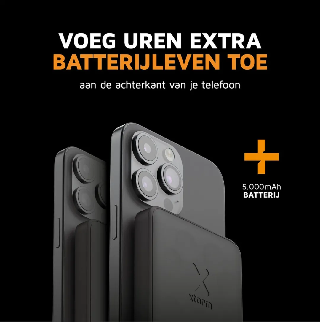 Xtorm Magsafe Powerbank FS5W051 5000mAh - Zwart