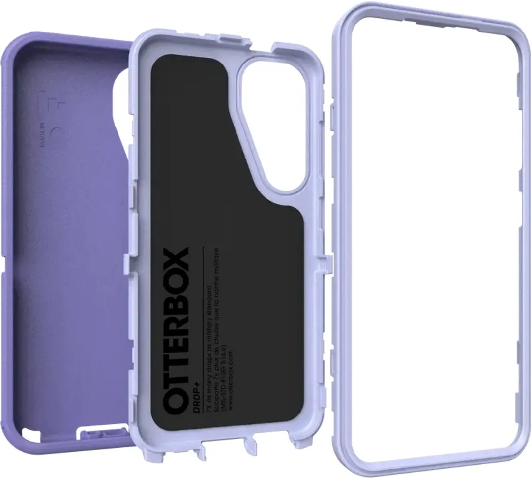 OtterBox Defender Back Cover Hoesje Samsung Galaxy S25 - Paars