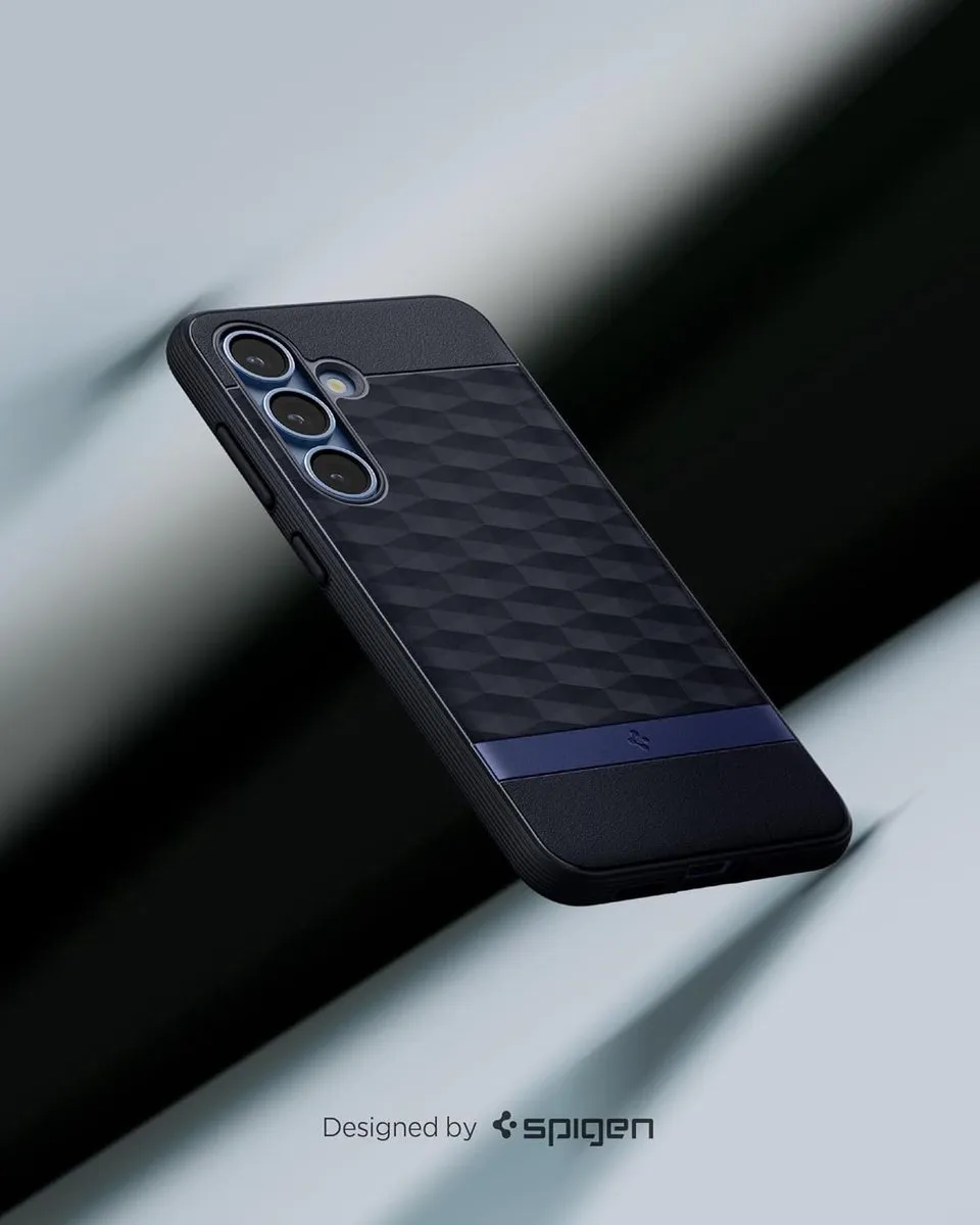 Spigen Parallax MagFit Hoesje ACS06801 - Samsung Galaxy S25 - Navy Violet