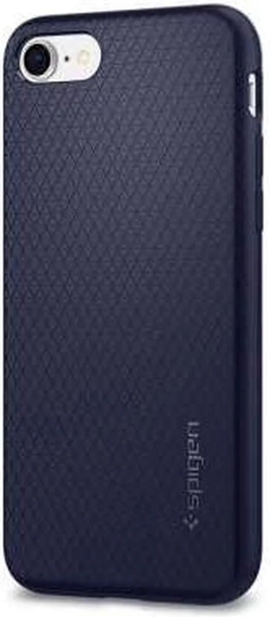 Spigen Liquid Air Armor Hoesje - iPhone SE 2020 - Blauw