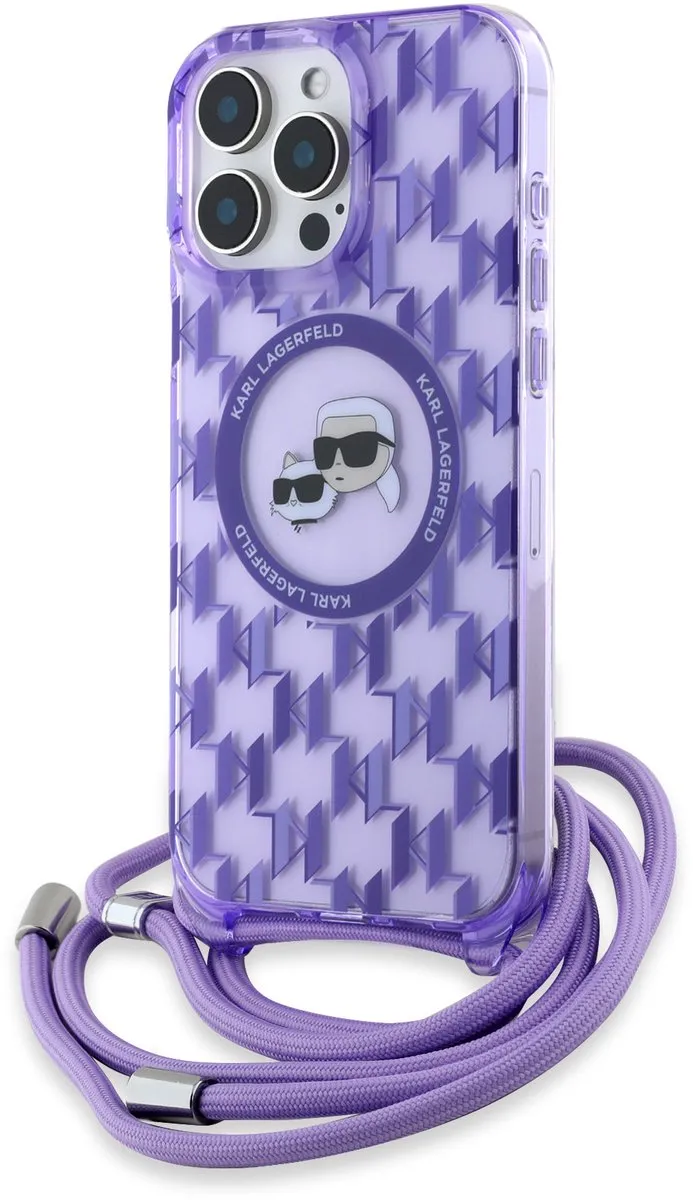 Karl Lagerfeld iPhone 16 Pro Max Hoesje MagSafe IML
