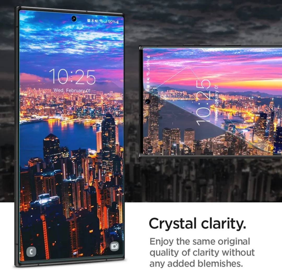 Spigen Samsung Galaxy S23 Ultra NeoFlex Screenprotector - 2 Stuks