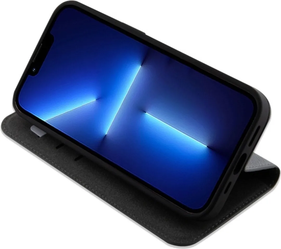Karl Lagerfeld KLBKP14SSANKCPG Hoesje iPhone - Zilver Saffiano