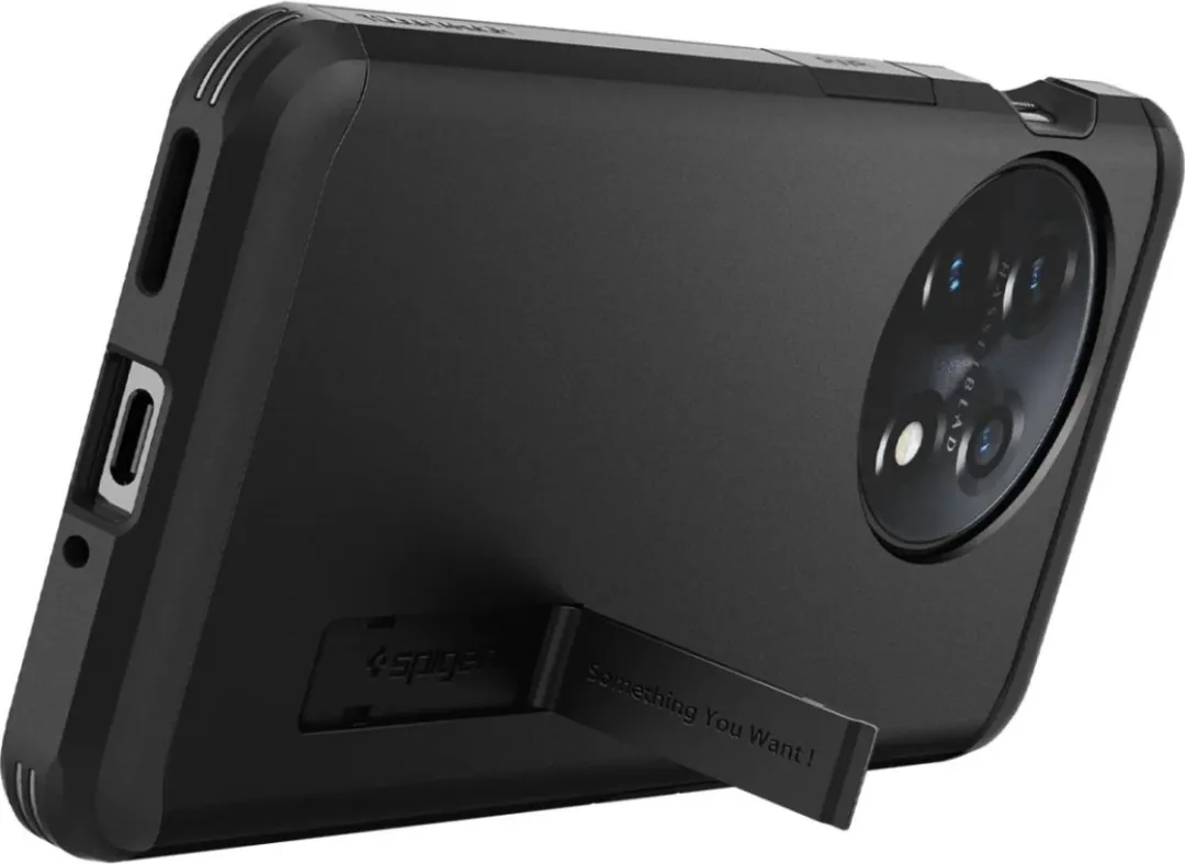 Spigen Tough Armor OnePlus 11 Hoesje - Zwart