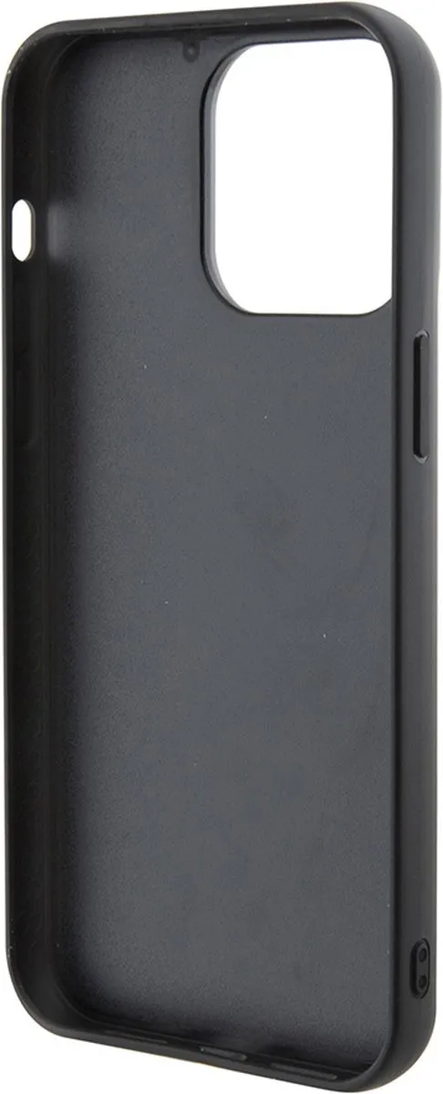 Karl Lagerfeld iPhone 15 Pro Backcase - Effen Zwart
