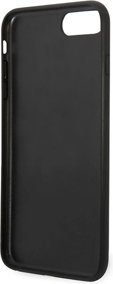 Karl Lagerfeld KLHCI8LSAKICKCBK iPhone Hoesje - Zwart - Saffiano