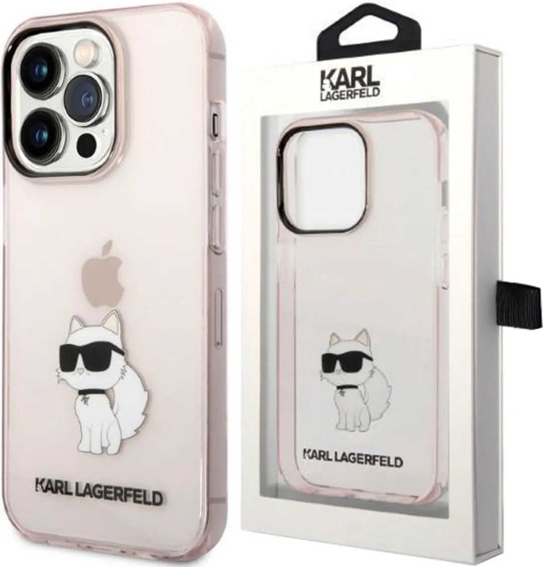 Karl Lagerfeld KLHCP14XHNCHTCP iPhone 14 Pro Max Hardcase
