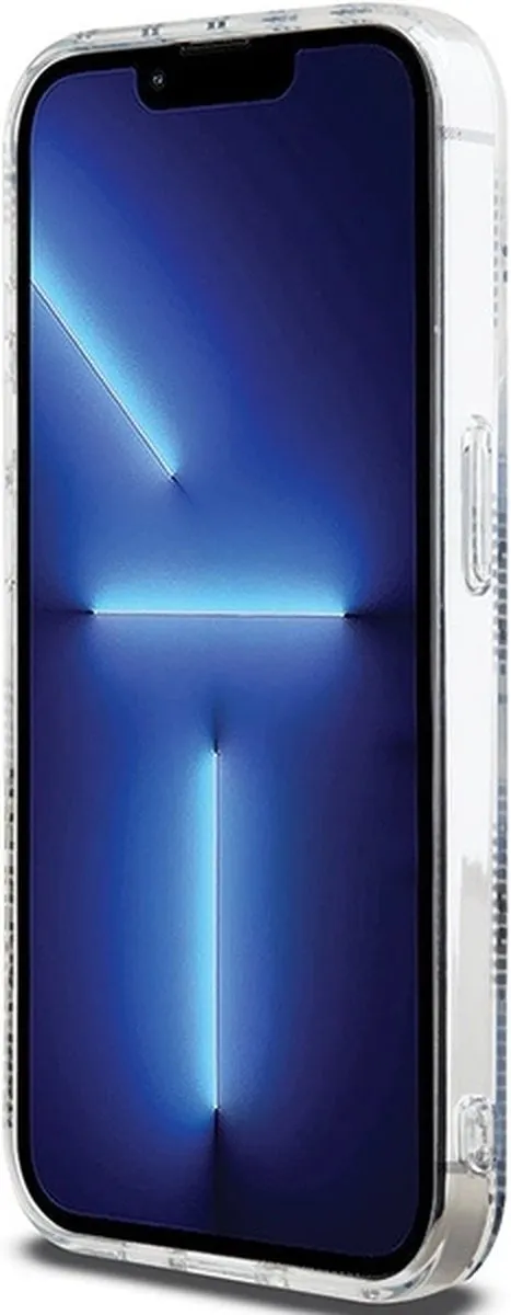 Karl Lagerfeld IML Choupette Head & Monogram Hoesje iPhone 15 Pro Max - Transparant