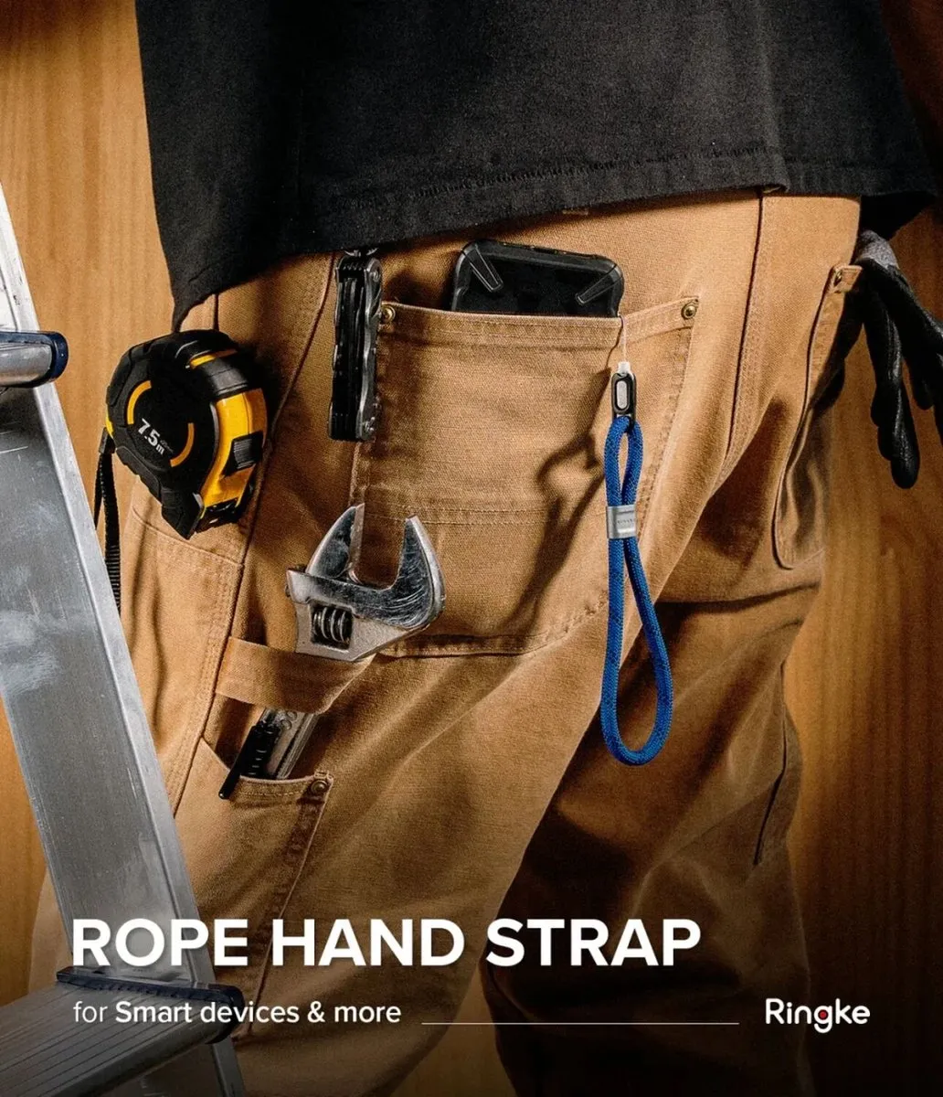 Ringke Rope Hand Strap Universeel Telefoonkoord - Blauw