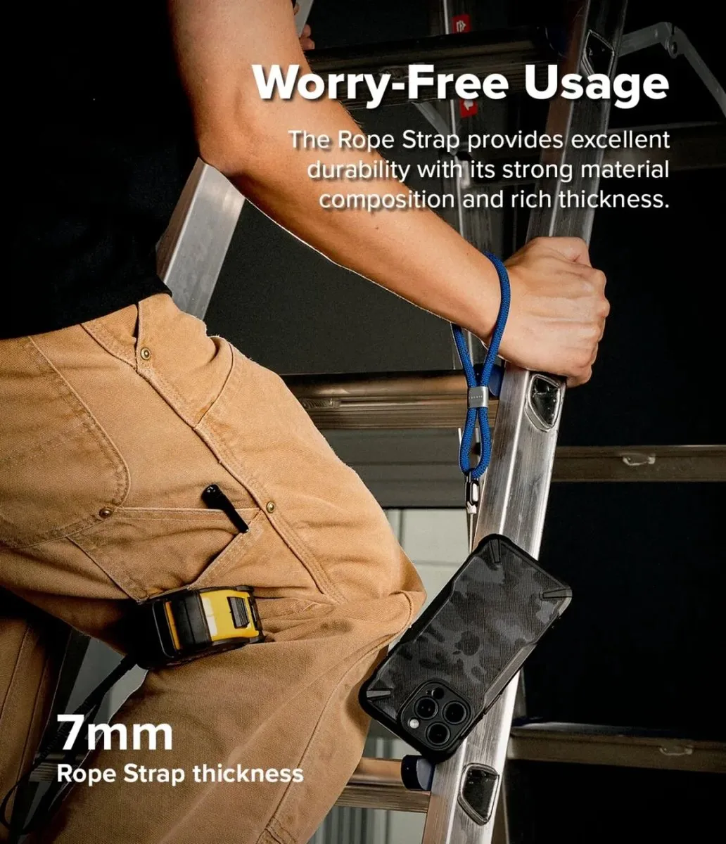 Ringke Rope Hand Strap Universeel Telefoonkoord - Blauw