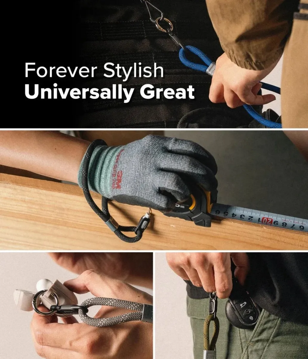 Ringke Rope Hand Strap Universeel Telefoonkoord - Blauw