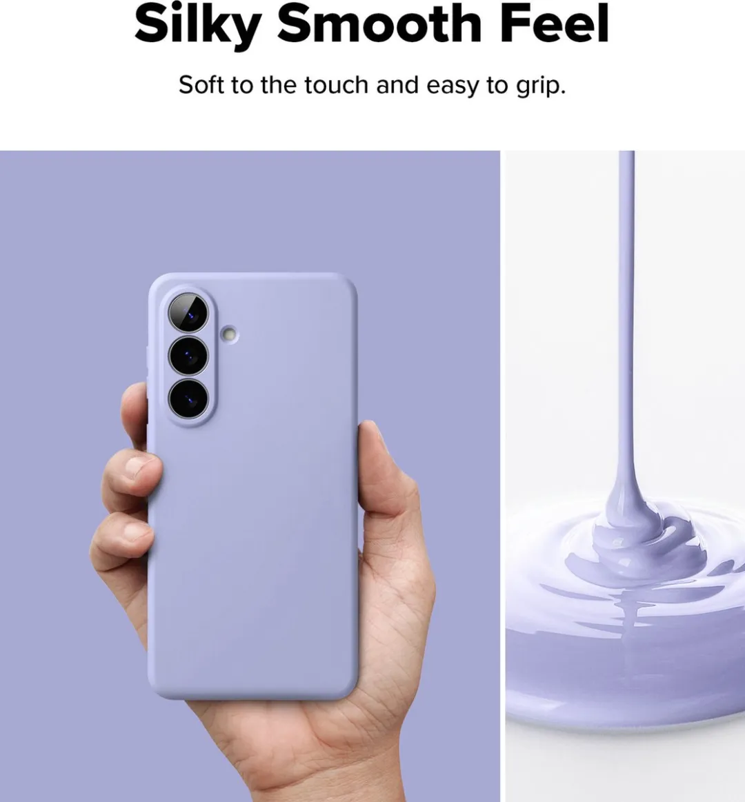 Ringke Silicone MagSafe Hoesje Paars - Samsung Galaxy S26 - afbeelding 6 van 6
