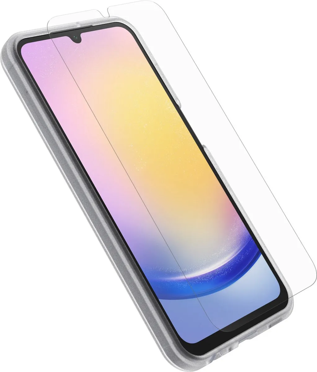 OtterBox React Backcover + Glasbeschermer Samsung Galaxy A25 - Transparant - 78-81271