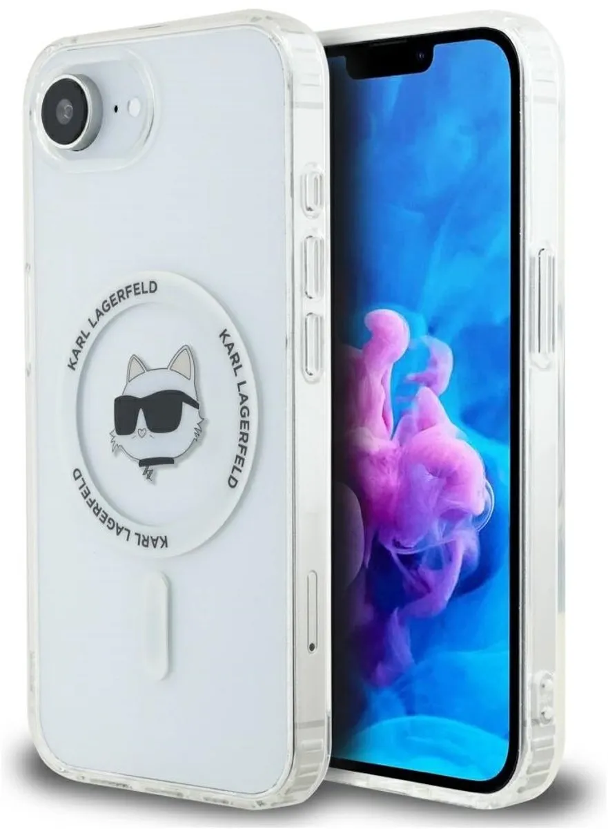 Karl Lagerfeld Choupette Hoes IML Metaal Magsafe