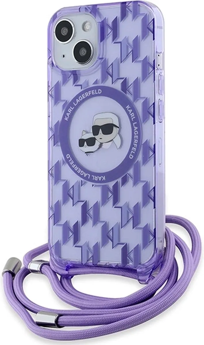 Karl Lagerfeld IML Crossbody Monogram MagSafe Hoesje