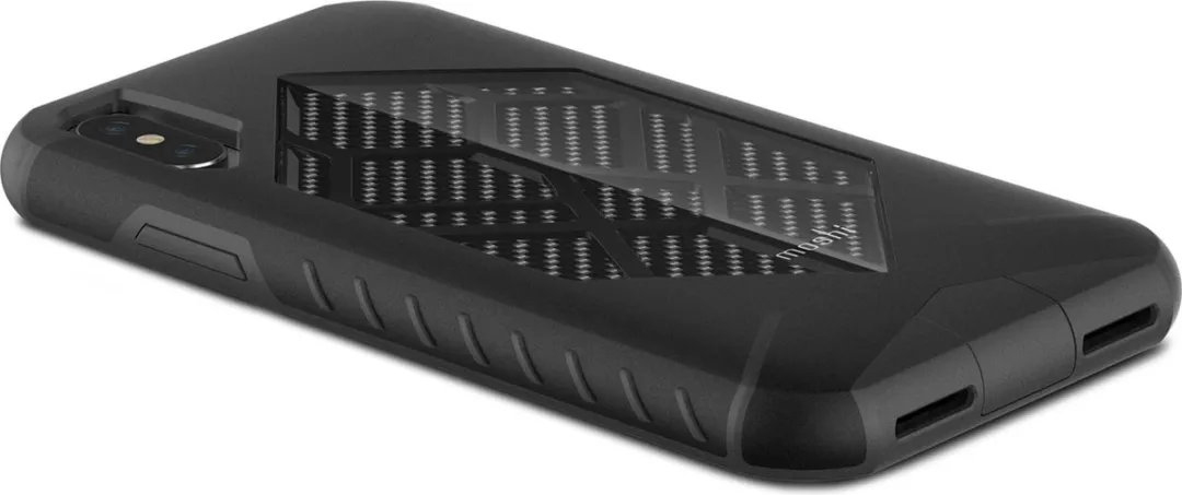 Moshi Talos Hoes iPhone X - Zwart - afbeelding 4 van 5