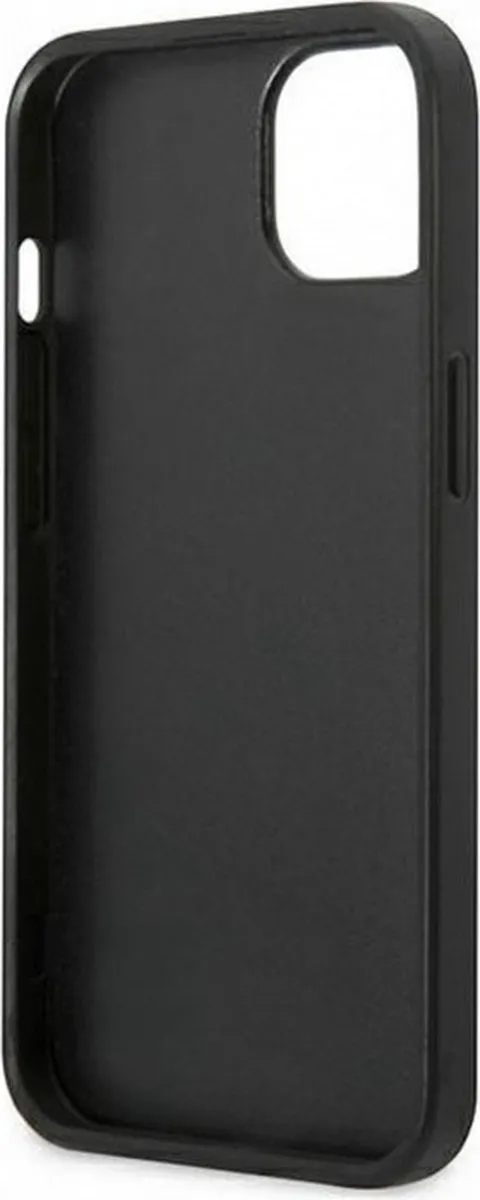 Karl Lagerfeld Saffiano iPhone 13 Hoes - Grijs