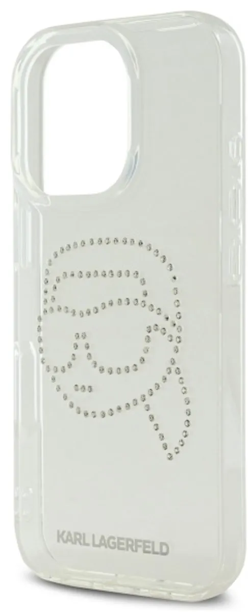 Karl Lagerfeld Hardcase Case iPhone 16 Pro Max - Transparant