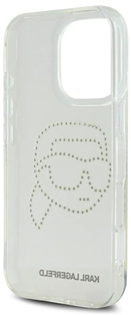 Karl Lagerfeld Hardcase Case iPhone 16 Pro Max - Transparant