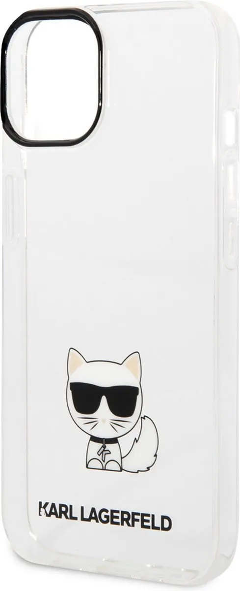 Karl Lagerfeld Transparant TPU Hoesje iPhone 14 Plus - 3666339076528