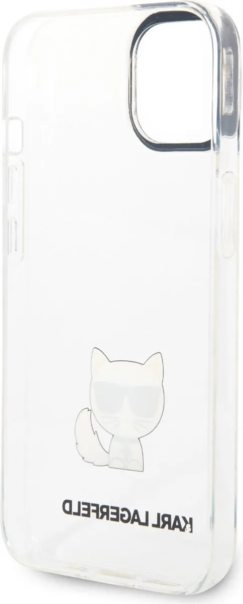 Karl Lagerfeld Transparant TPU Hoesje iPhone 14 Plus - 3666339076528