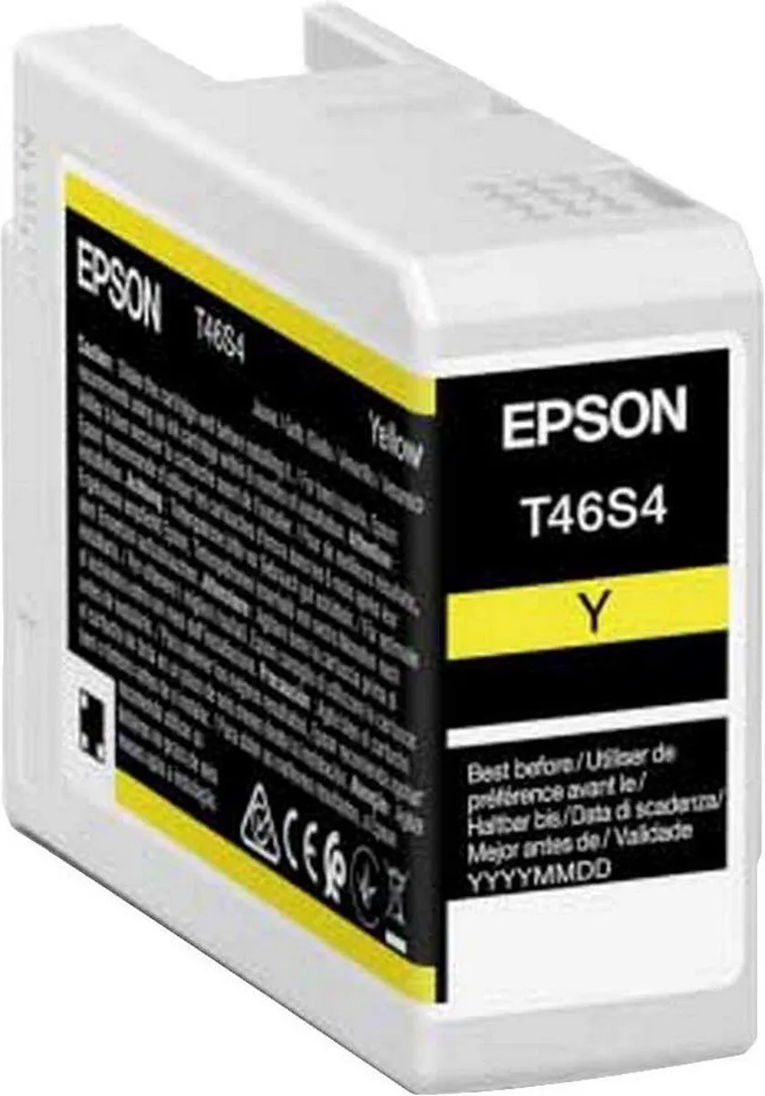 Epson T46S4 Inktcartridge Geel - 25ml