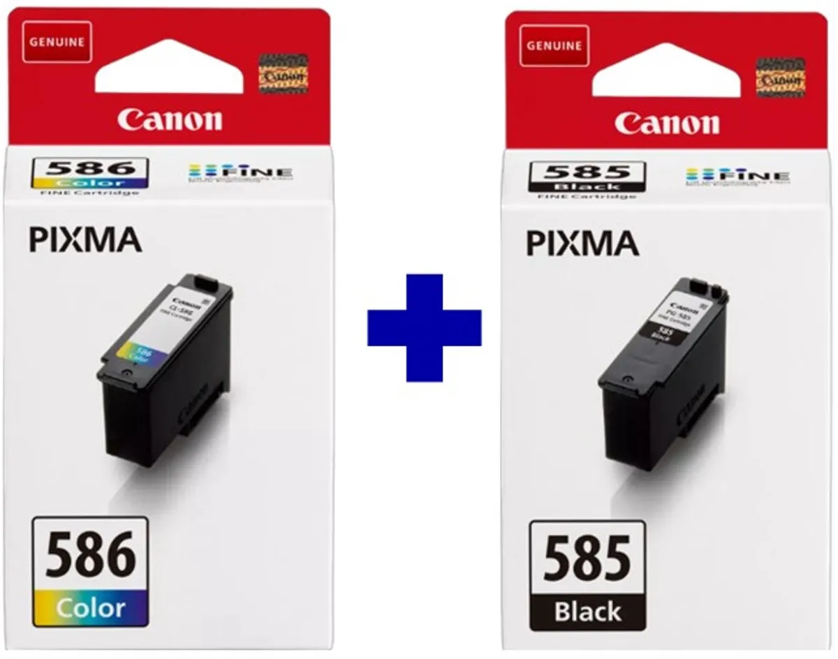 Canon PG-585/CL-586 Inktcartridges